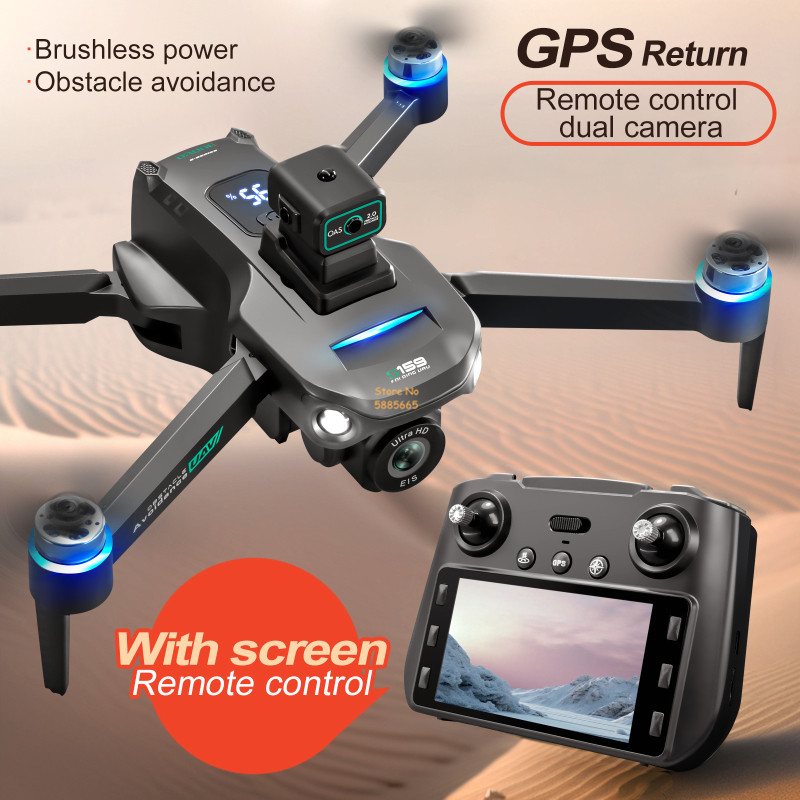 Drone Rc Plegable - 8K Dual Camera 5G WIFI FPV