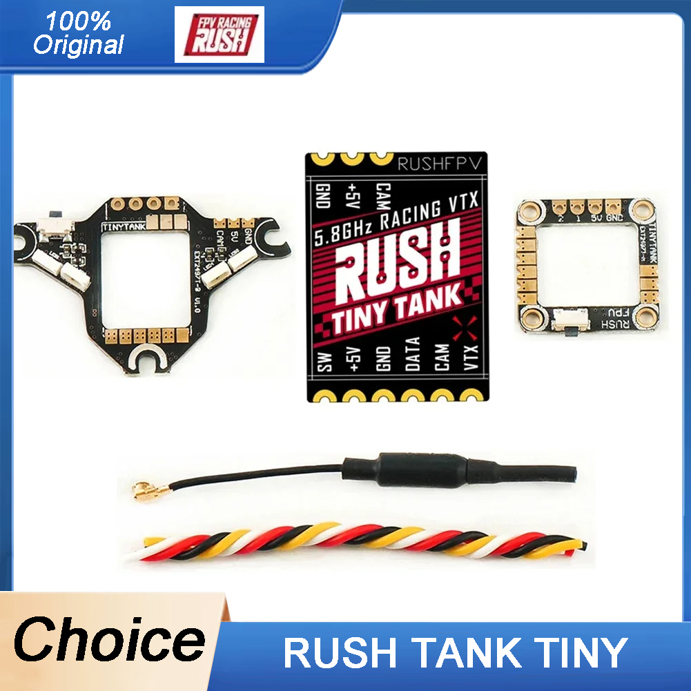 Vtx Video Transmitter - RUSHFPV Tiny Tank VTX 5.8GHz 350mW