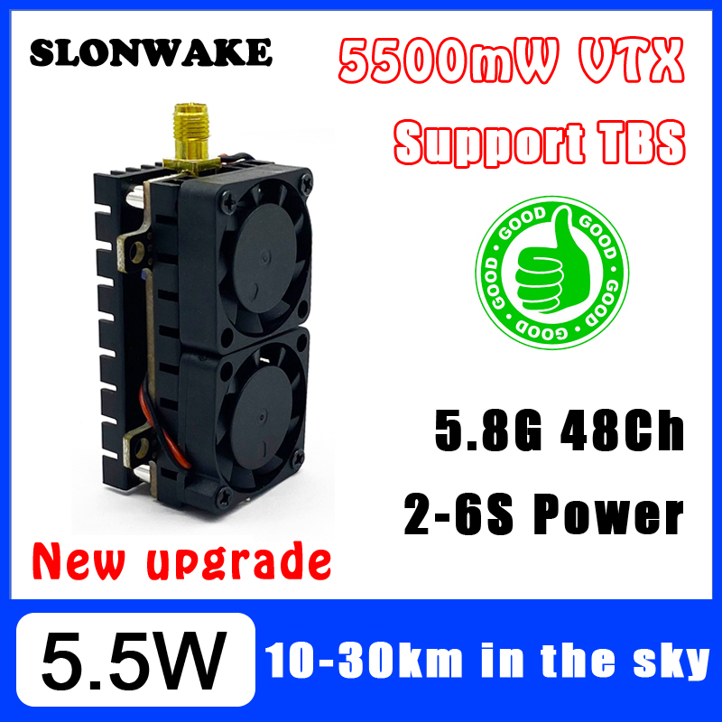 Vtx Video Transmitter - Long Range 5.8GHz 5.5W Video Transmitter