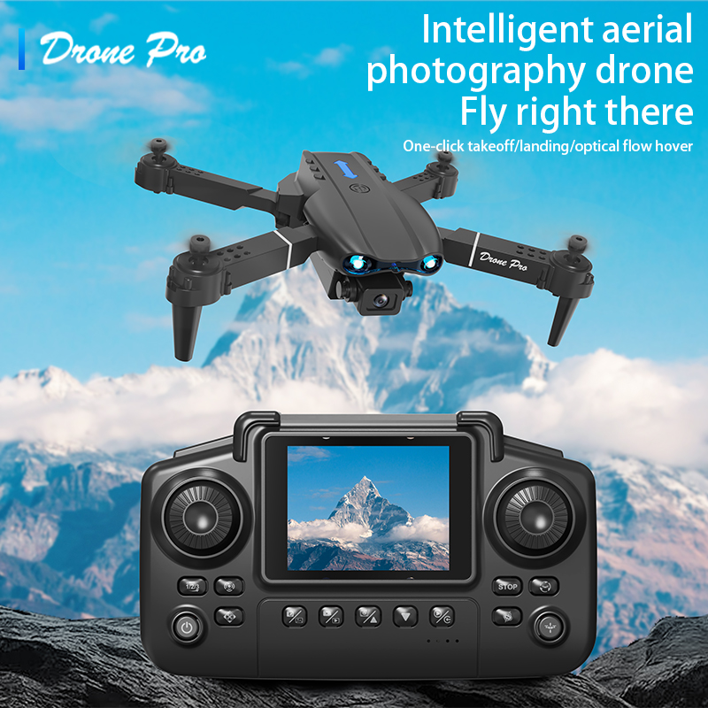 Drone Rc Plegable - E99 Air Screen Control Drone Professional