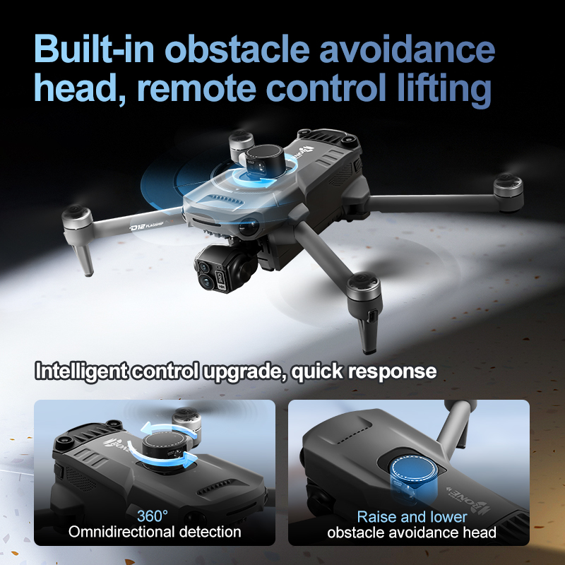 8K 3 Axis Gimbal Brushless 7.2 - Drone Rc Plegable recension och pris