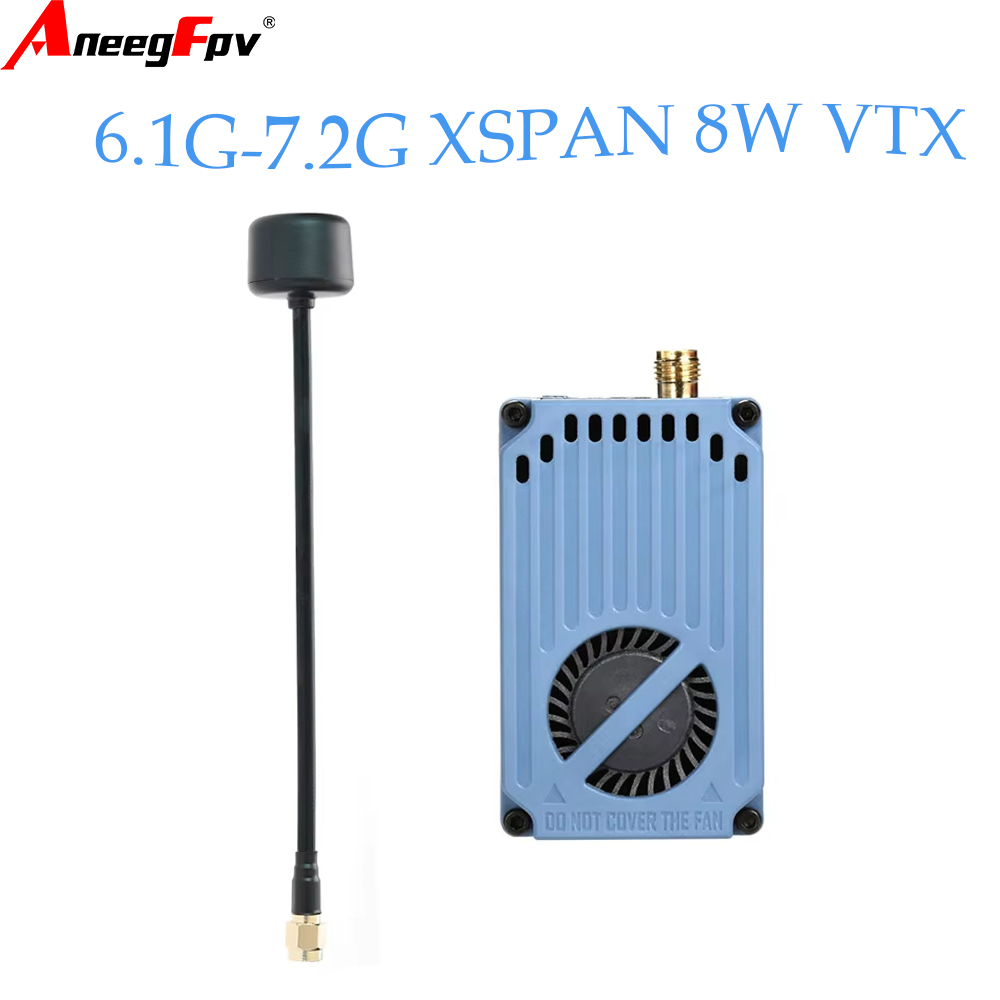 RUSHFPV 6.1‑7.2G 8W X61728 VTX - Vtx Video Transmitter recension och pris