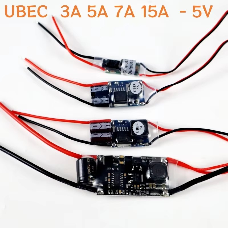 UBEC 5V 3A 5A 7A 15A Full Shie - Drone Switch Rc recension och pris
