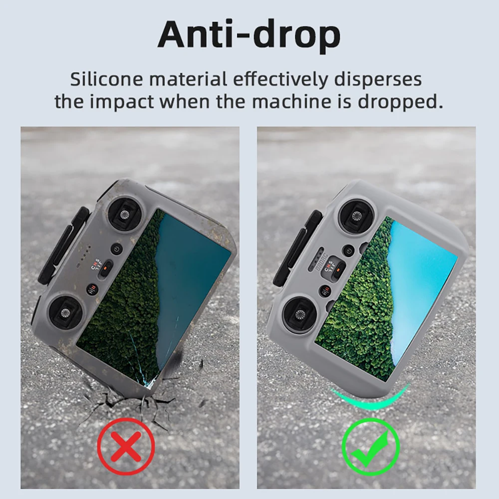 BRDRC Silicone Case for DJI NE - Drone Dji Rc Pro 2 recension och pris