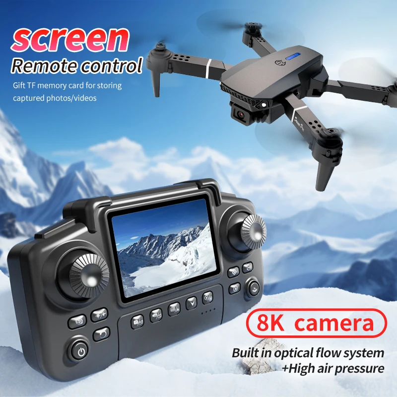 Professional E88 PRO Drone wit - Drone Rc Plegable recension och pris