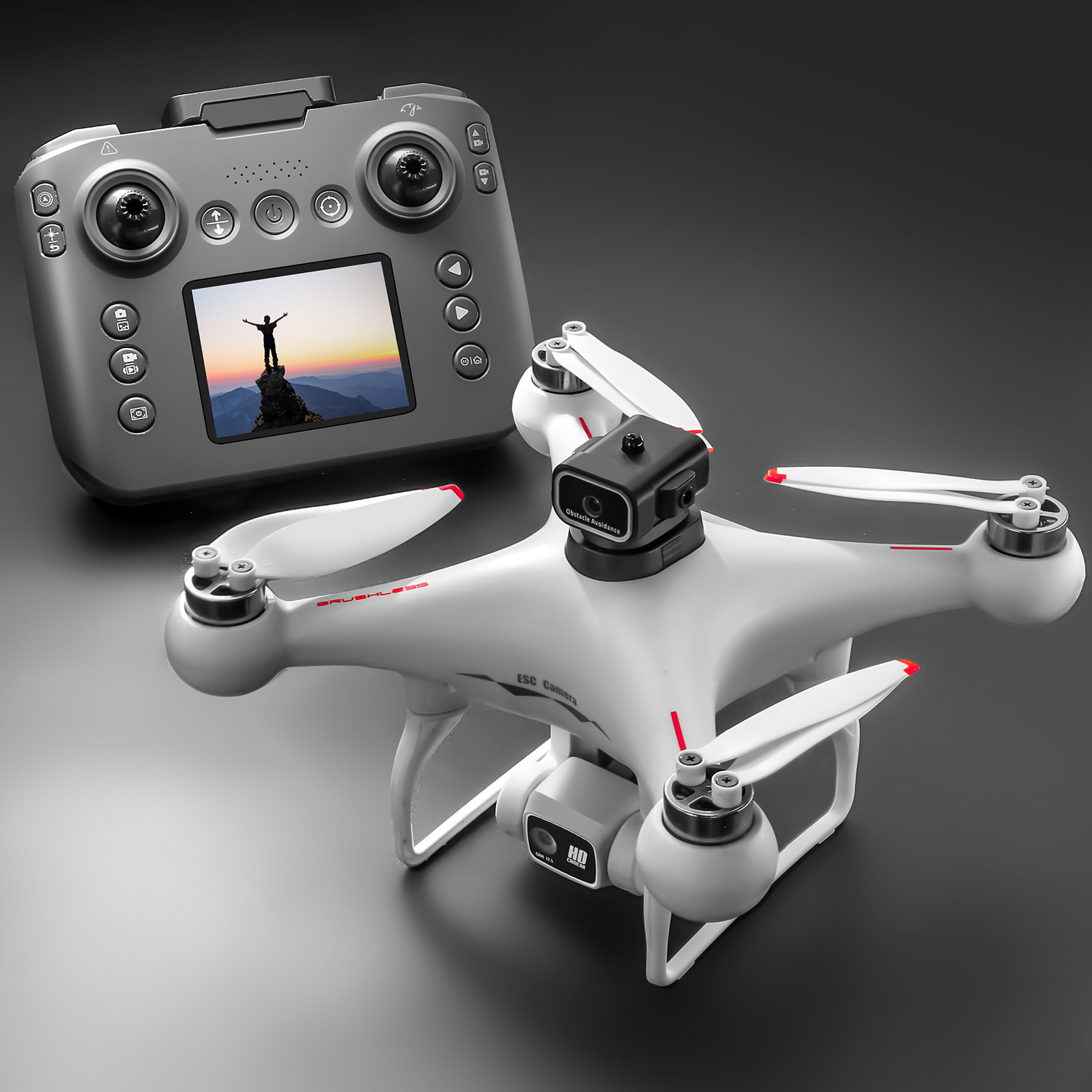 ZNLYRION S116 RC Drone Brushle - Drone Rc Plegable recension och pris