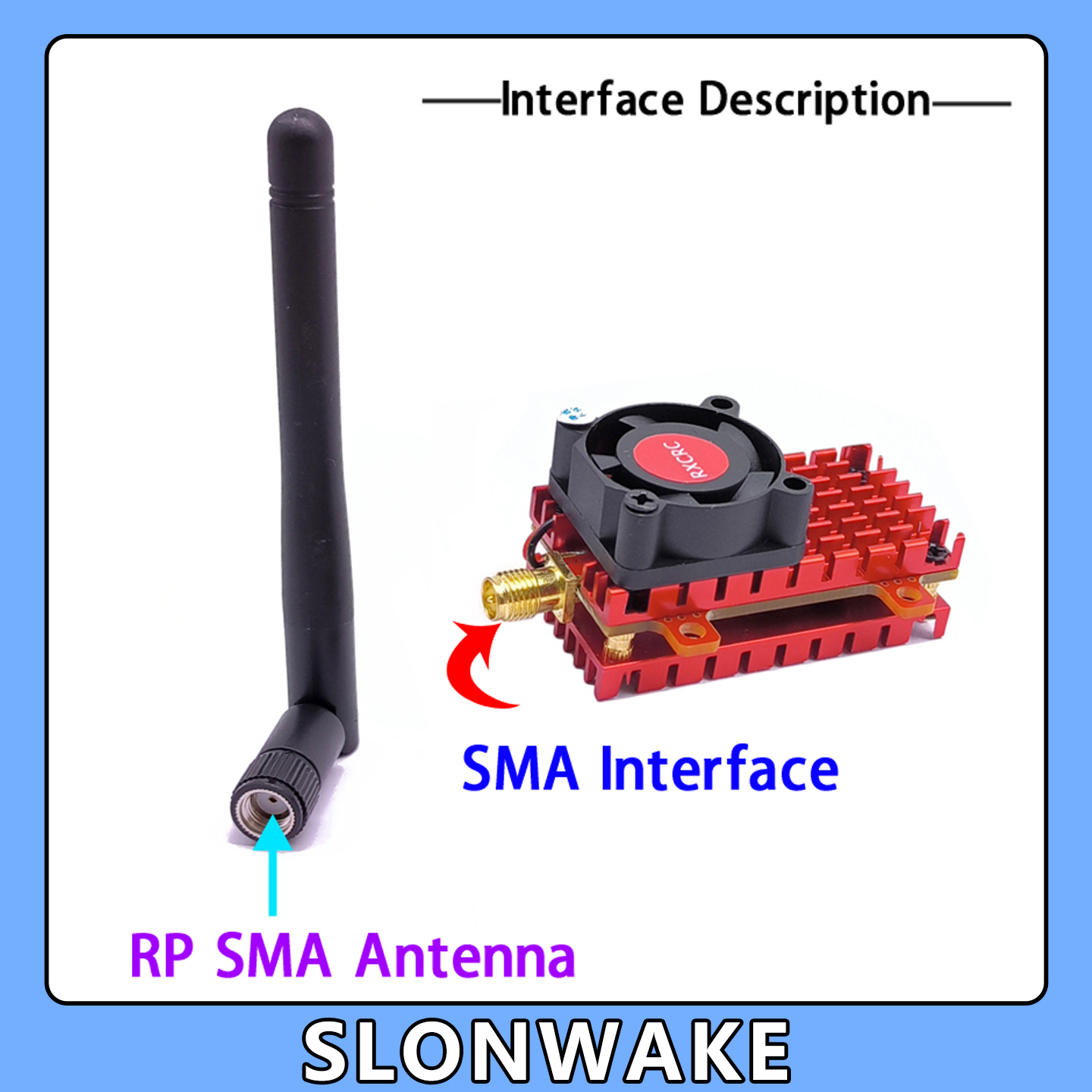 SLONWAKE 5.8G 2W VTX FPV 1800T - Drone Rc Plegable recension och pris
