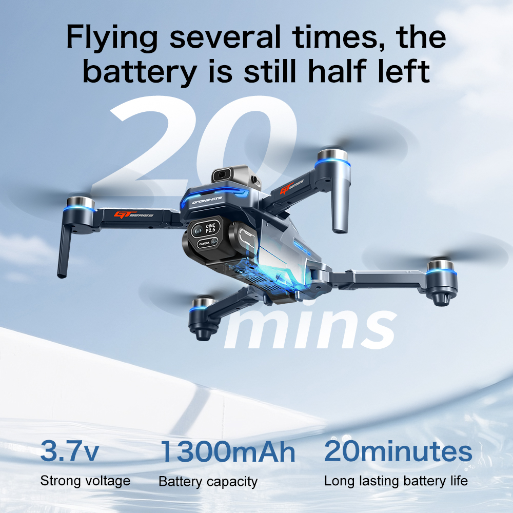 Lenovo GT8 8K HD Dual Camera F - Drone Rc Plegable recension och pris
