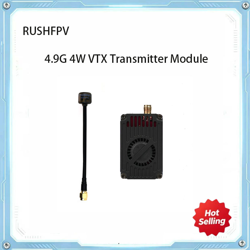 RUSHFPV 4.9GHz 4W VTX FPV Vide - Vtx Video Transmitter recension och pris