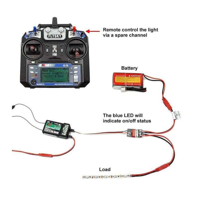 2-20A High Current Remote Cont - Drone Switch Rc recension och pris