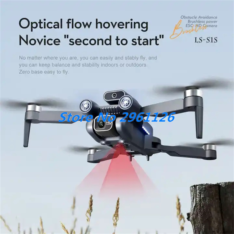 Outdoor Aerial Brushless Folda - Drone Rc S1S recension och pris