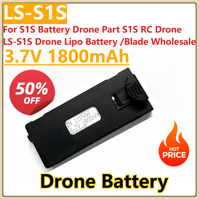 New 3.7V 1800mAh Replacement B - Drone Rc S1S recension och pris
