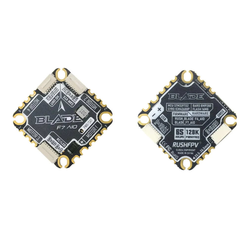 2026 RUSHFPV BLADE F7 45A AIO  - Flight Controller recension och pris