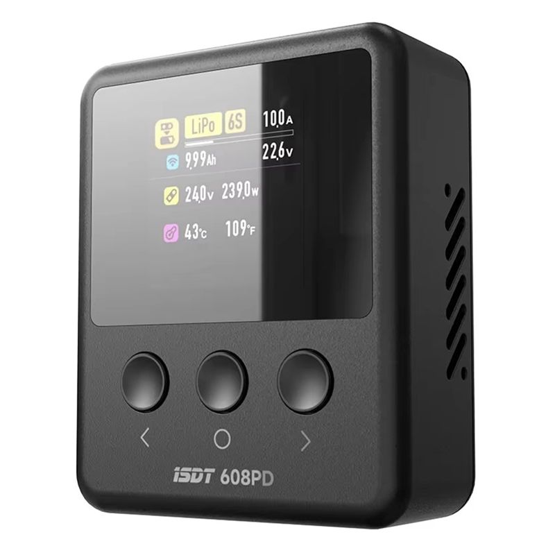 ISDT 608PD DC 240W/10A USB C 1 - Drone Smart Rc recension och pris