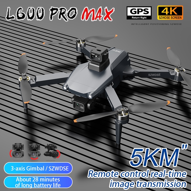 L600 Pro MAX /L600 PRO Drone 4 - Drone Rc Plegable recension och pris