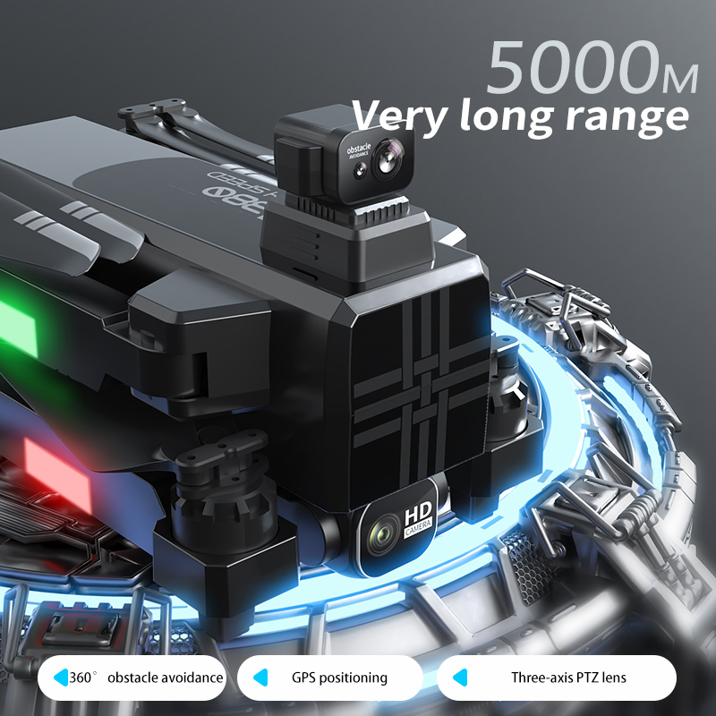 A380 Drone 4K HD Three Axis An - Drone Rc Plegable recension och pris