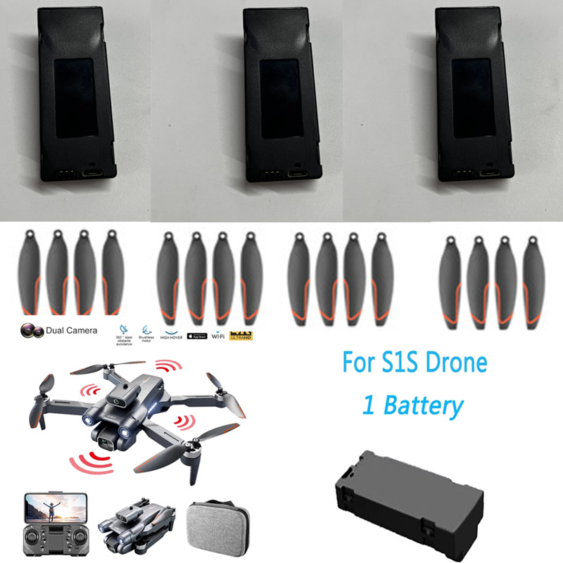S1S Drone Battery LSRC S1S RC  - Drone Rc S1S recension och pris