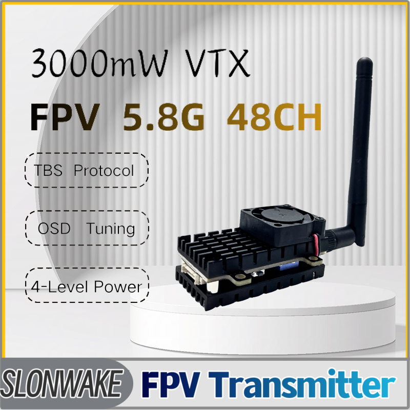 SLONWAKE 5.8G 3000mW Simulatio - Vtx Video Transmitter recension och pris