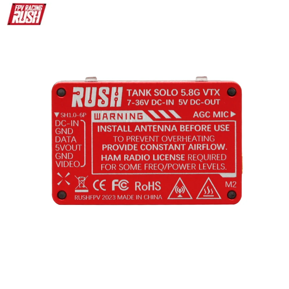 RUSHFPV Tank Solo VTX 5.8GHz 1 - Vtx Video Transmitter recension och pris