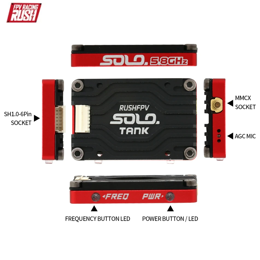 RUSHFPV Tank Solo VTX 5.8GHz 1 - Vtx Video Transmitter recension och pris