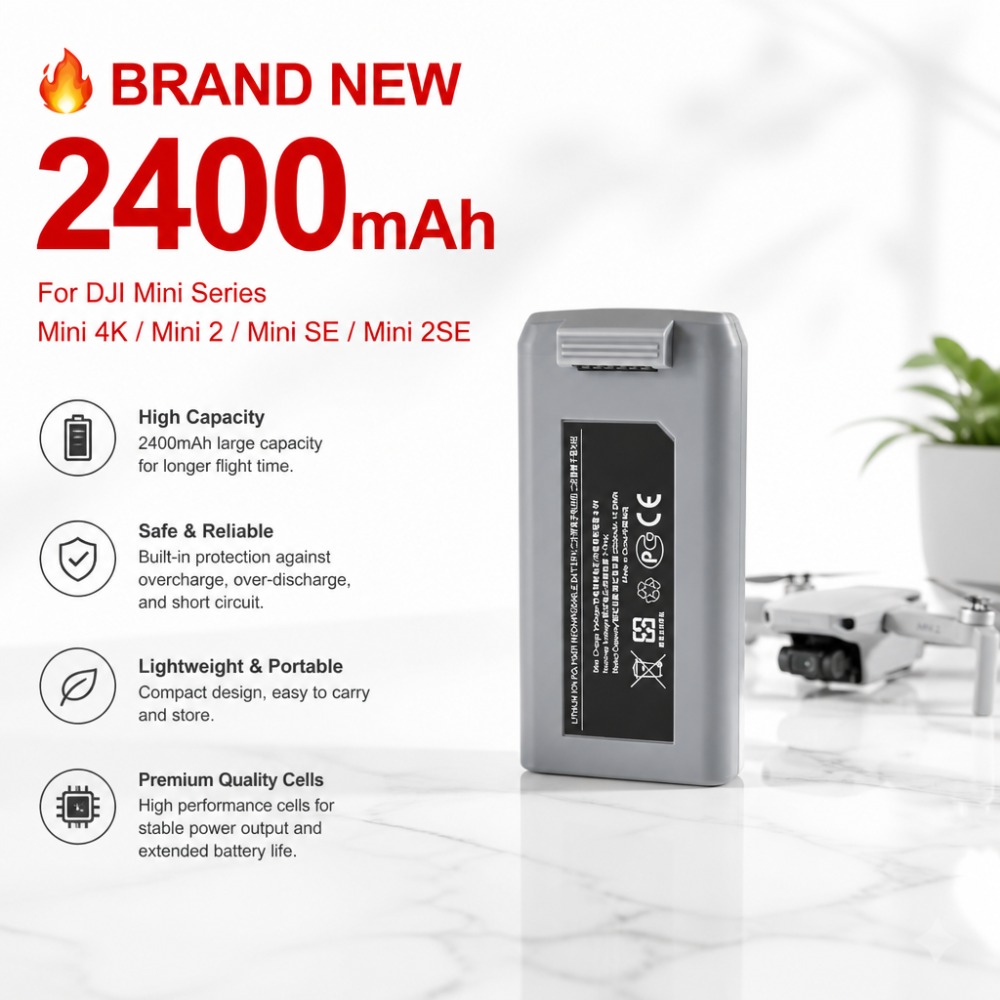 2400mAh Battery for DJI Mini 4 - Drone Smart Rc recension och pris