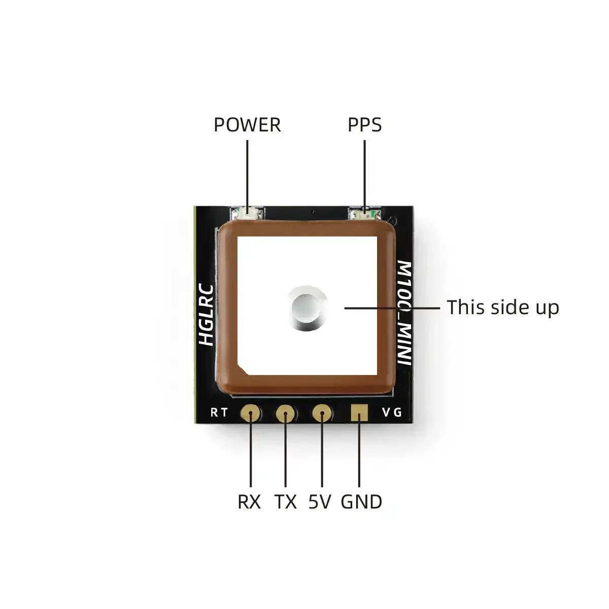 HGLRC M100 MINI GPS Module M10 - Drone Carrera Rc recension och pris