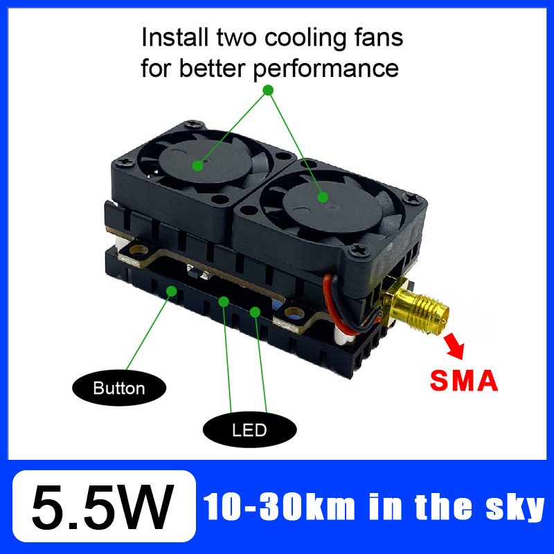 Long Range 5.8GHz 5.5W Video T - Vtx Video Transmitter recension och pris