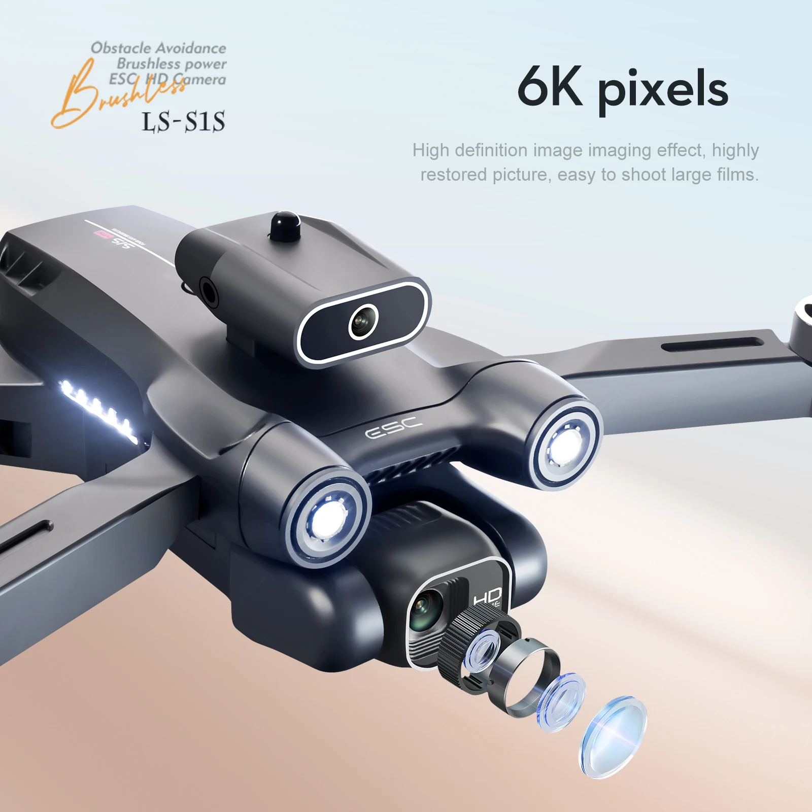 S1S Profesional Drone 4K HD Ca - Drone Rc S1S recension och pris