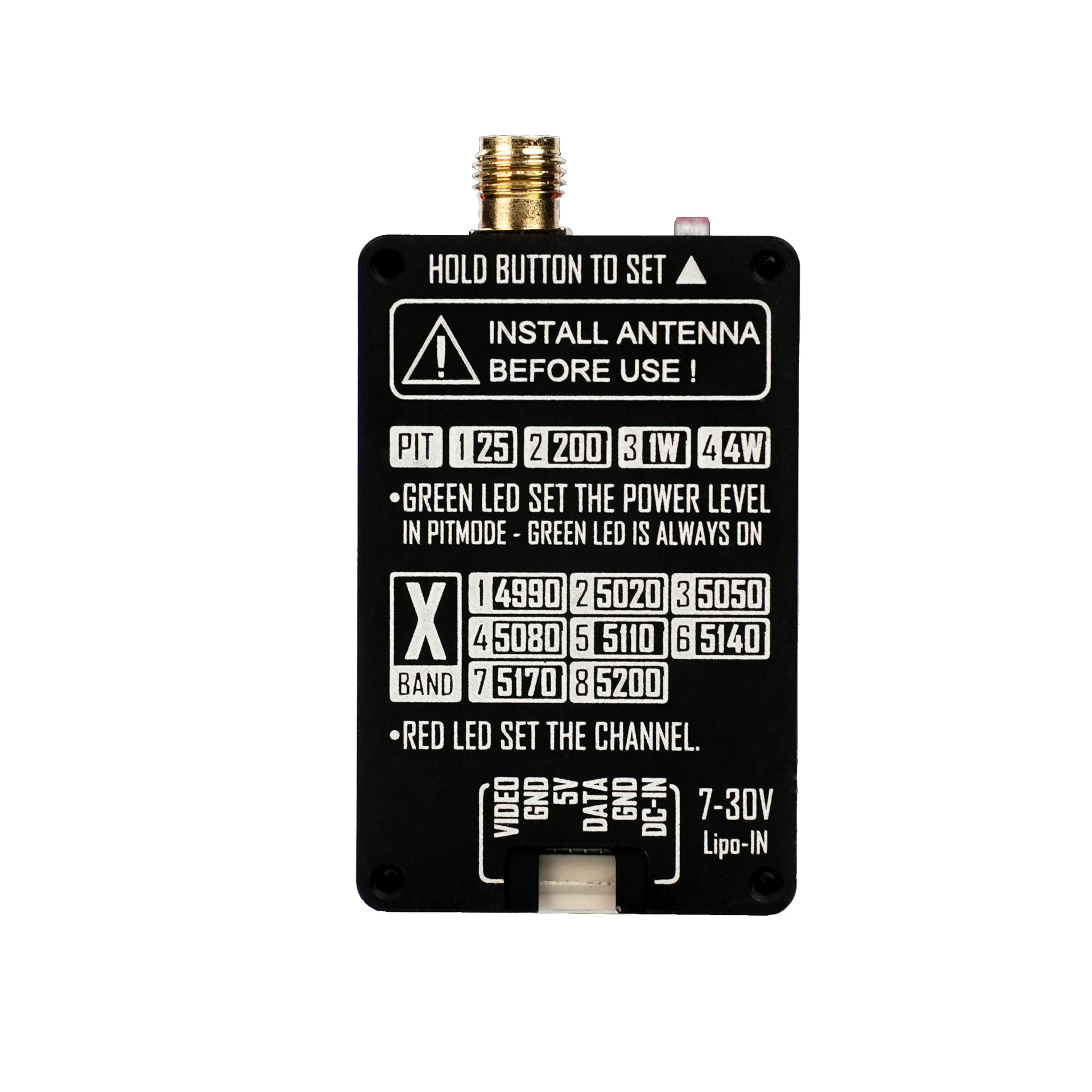 VTX RUSHFPV 4.9G 4W Video Tran - Vtx Video Transmitter recension och pris