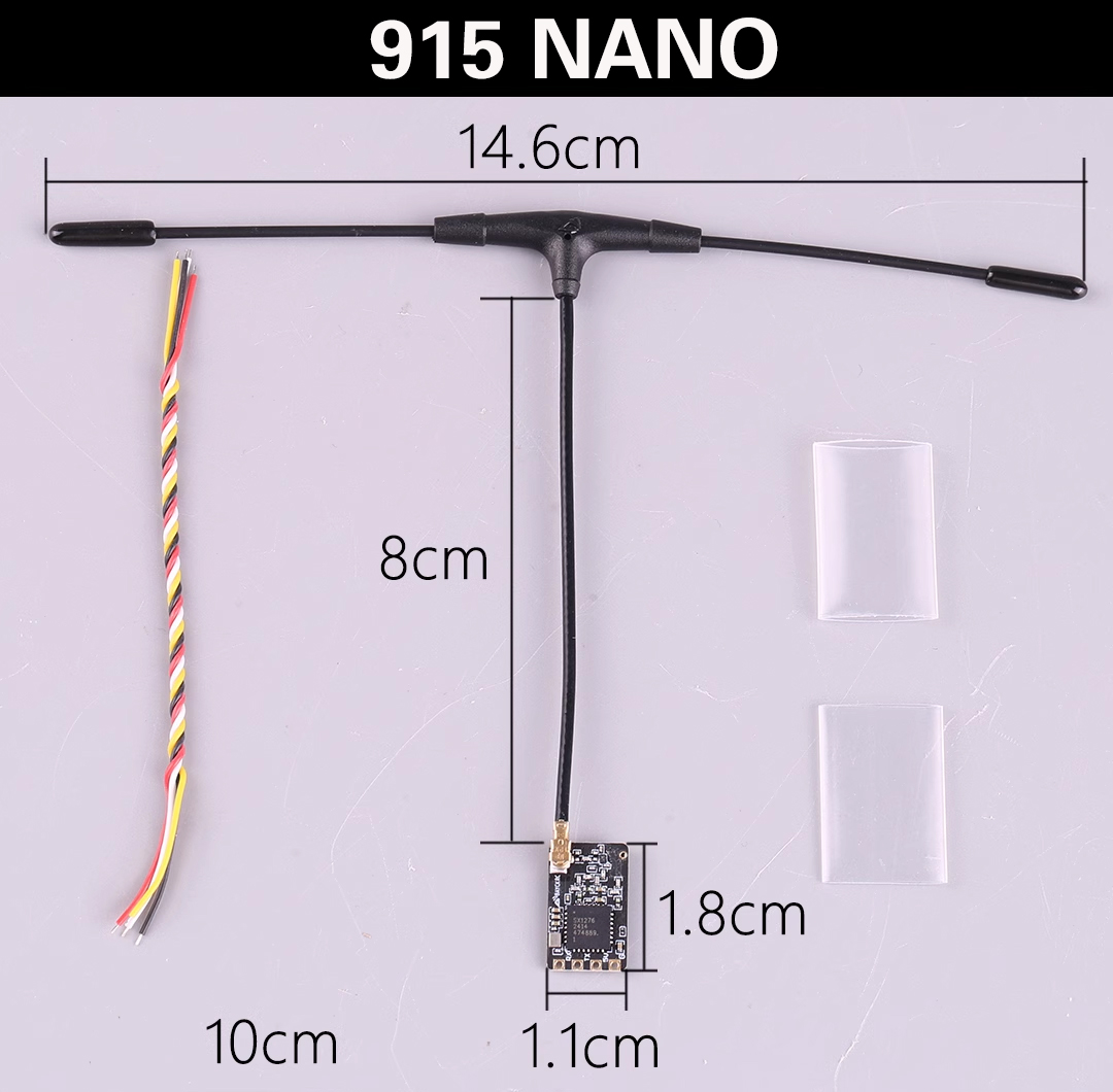 BAYCK ELRS 915 Nano ELRS Recei - Drone Carrera Rc recension och pris